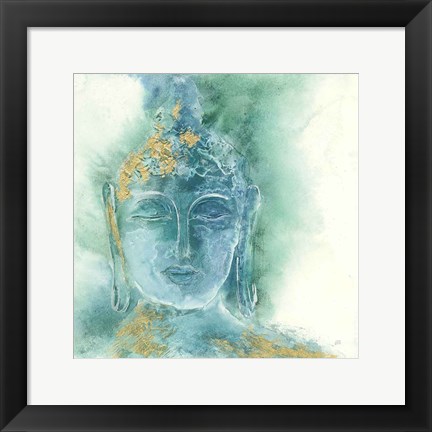 Framed Gilded Buddha I Print