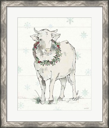 Framed Modern Farmhouse X Christmas Print