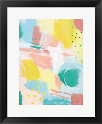 Framed Fresh Face Abstract II Print