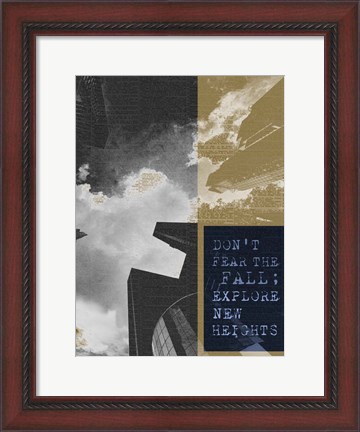 Framed City Inspired II Print