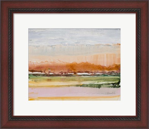 Framed Desert Grasslands Print