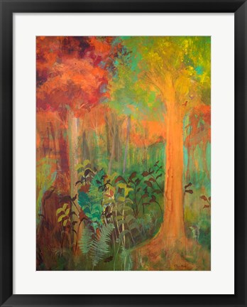 Framed Enchantment in Autumn Print