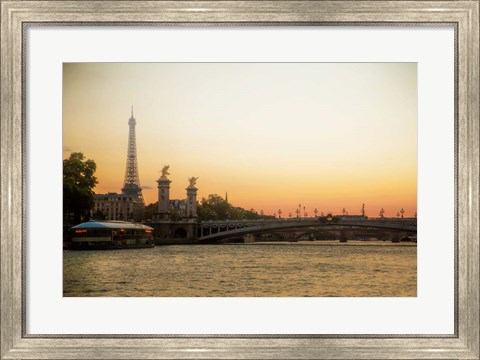 Framed On the Seine Print