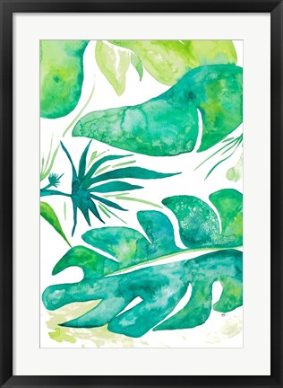 Framed Plant Party II Print
