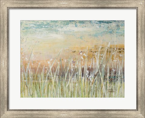 Framed Muted Grass Print