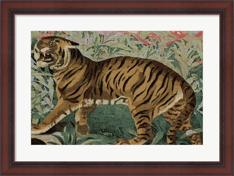 Framed Concrete Jungle Cat II Print