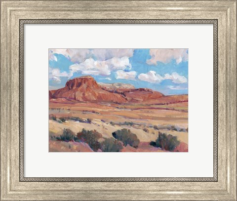 Framed Desert Heat II Print