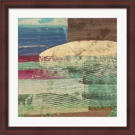 Framed Early Morning on the Enchanted Lagoon II Print