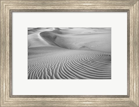 Framed California, Valley Dunes Panoramic View Print