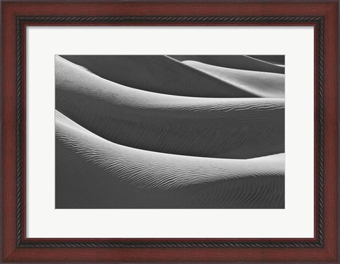 Framed California, Valley Dunes Hills Print