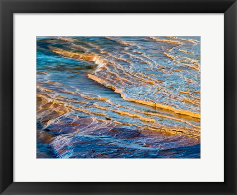 Framed Lake Superior In Picture Rock National Seashore Print