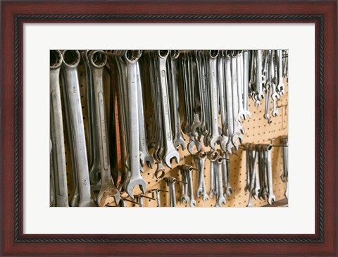 Framed Variety Of Wrenches, New Mexico Print