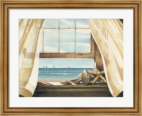 Framed Beach Treasures Print