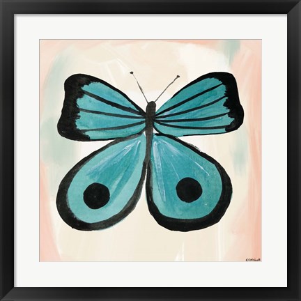 Framed Butterfly III Print