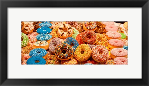 Framed Donut Forget Me Print