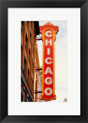Framed Chicago Print