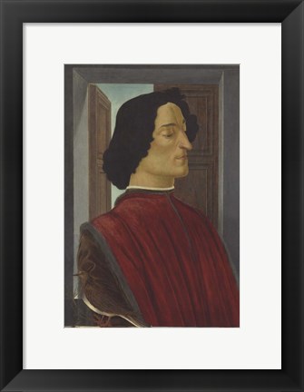 Framed Giuliano De&#39; Medici, C 1478-80 Print