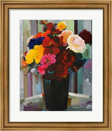 Framed Bold Bouquet Print