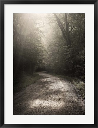 Framed Back Country Road Print