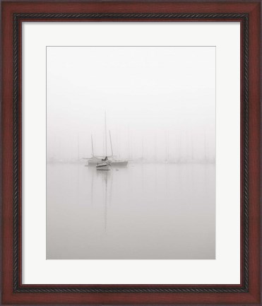 Framed Sailboats Print