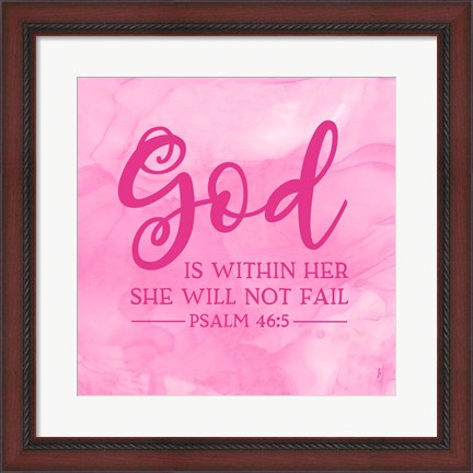 Framed Girl Inspired- God Within Print