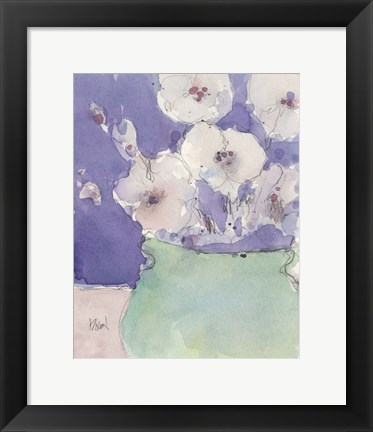 Framed Floral Objects II Print