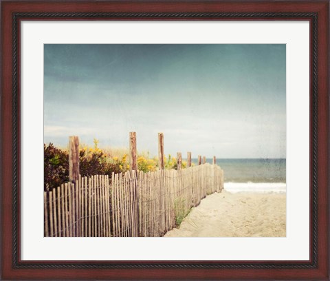 Framed Down to the Sea Print