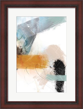 Framed Abstract Blush No. 2 Print