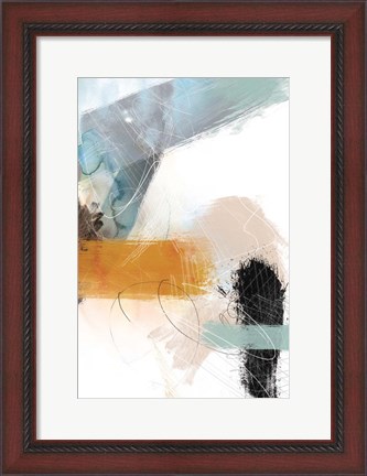 Framed Abstract Blush No. 2 Print