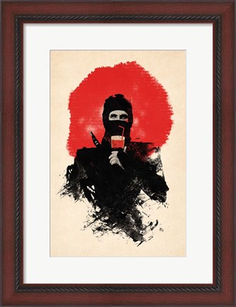 Framed American Ninja Print