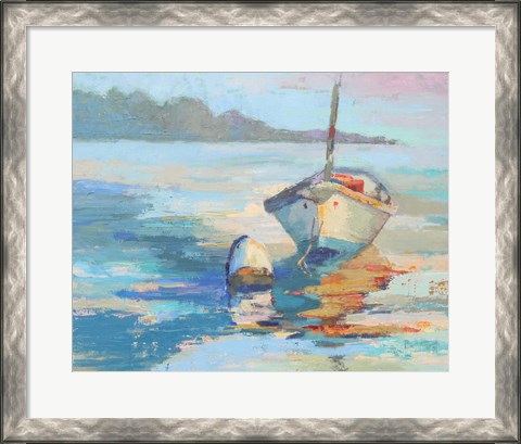 Framed Monhegan Island Taxi Print