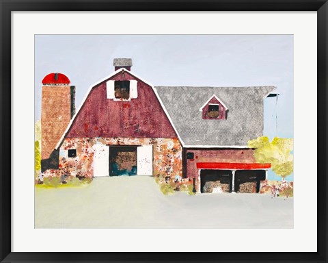 Framed Barn No. 2 Print
