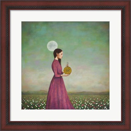 Framed Counting on the Cosmos Print