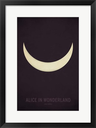 Framed Alice in Wonderland Print