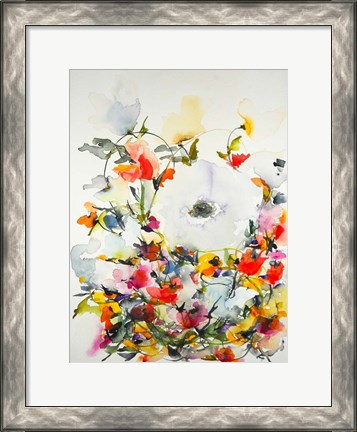 Framed Gardenia 11 Print