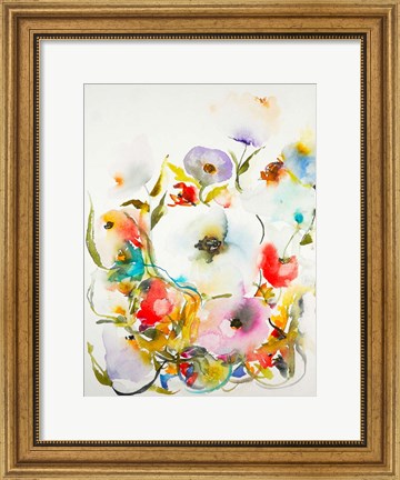 Framed Gardenia 14 Print