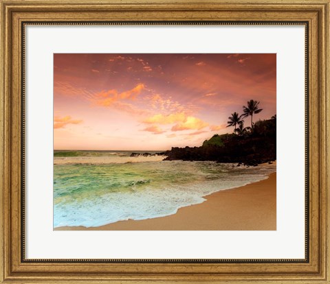 Framed North Shore Dawn, Oahu Print