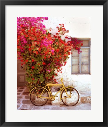 Framed Paros, Greece Print