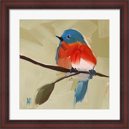 Framed Bluebird No. 21 Print