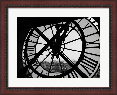Framed Clock Tower Print