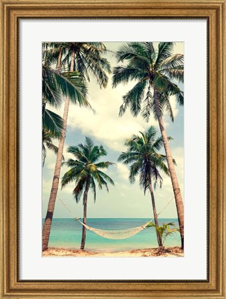 Framed Palm Sky 3 Print