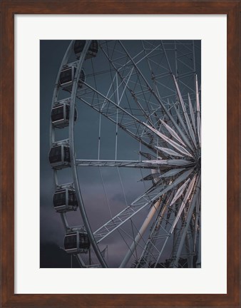 Framed Wheel Is Turning Print