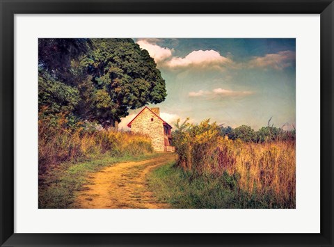 Framed Webb Farm House Print