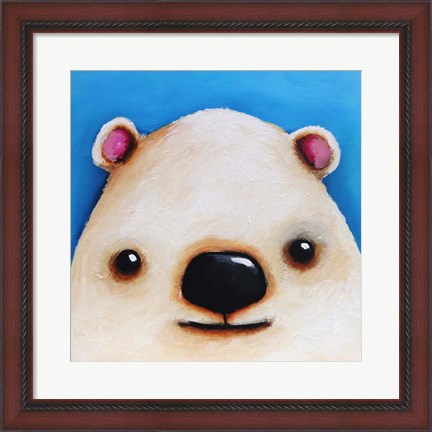 Framed Polar Bear Print