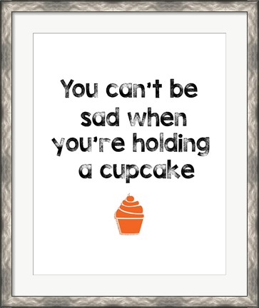 Framed Cupcake Print