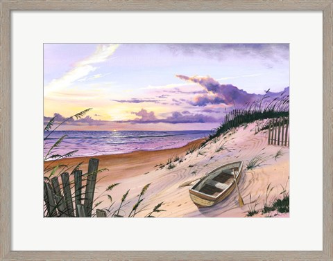 Framed Pastel Point Print