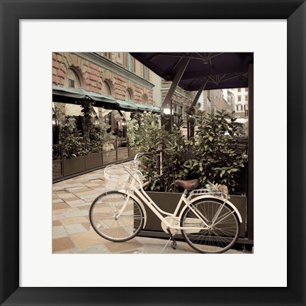 Framed Firenze Bicycle Print