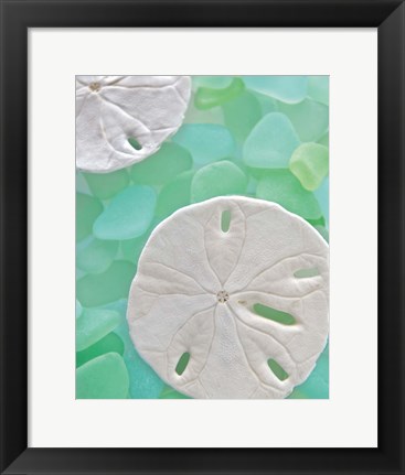 Framed Seaglass 5 Print