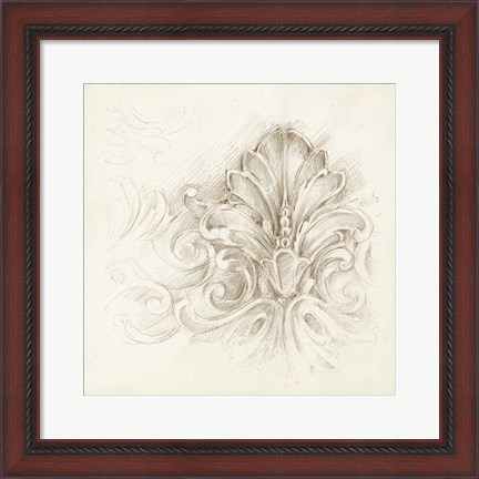 Framed Architectural Accent III Print