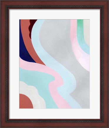 Framed Pastel Highlands III Print